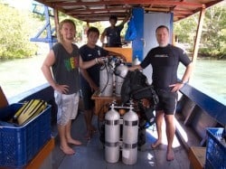 Tec diving on Siladen Island, Bunaken Marine Park