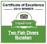 Bunaken has Certificate of excellence winner 2014