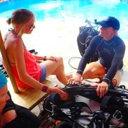 Technical diving Bali