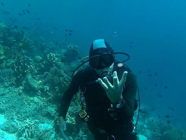 Roman tells you from her Divemaster training