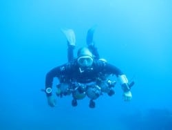 Technical Sidemount diving courses in Bali