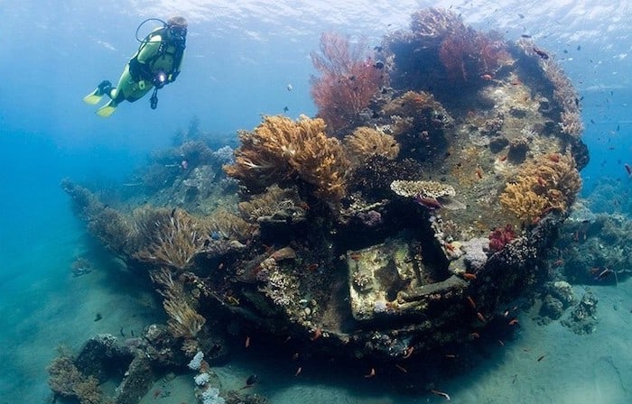 Japanese wreck Amed